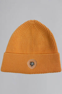 Woodpecker Unisex Toque. High-end Canadian designer winter hat in "Orange" colour. Superior quality warm hat. Moose Knuckles, Canada Goose, Mackage, Montcler, Will Poho, Will bird, Nic Bayley. Cozy toque for winter.