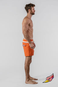 Men's Swim Short - Orange