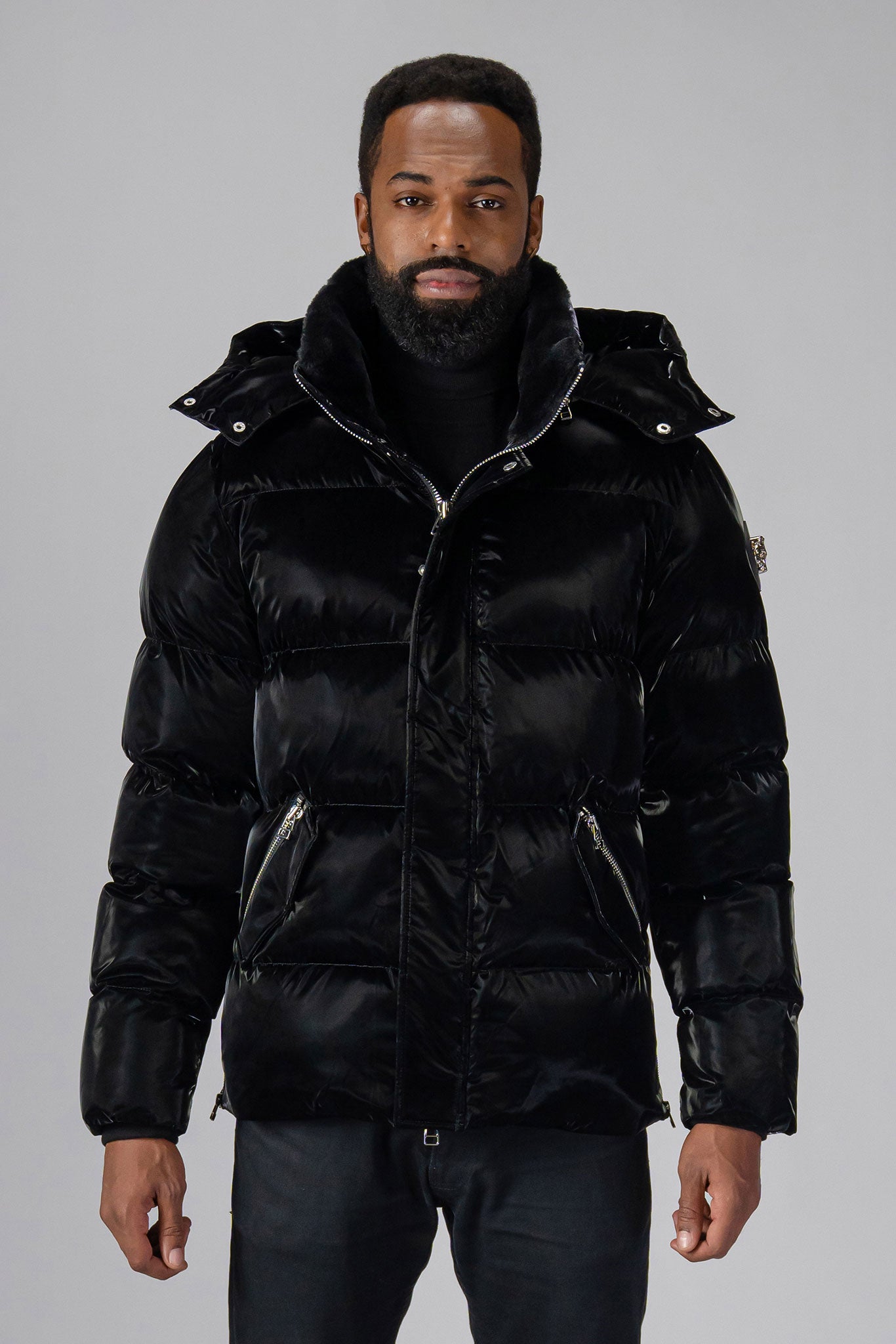 Woodpecker Men's Bumnester Winter coat. High-end Canadian designer winter coat for men in 