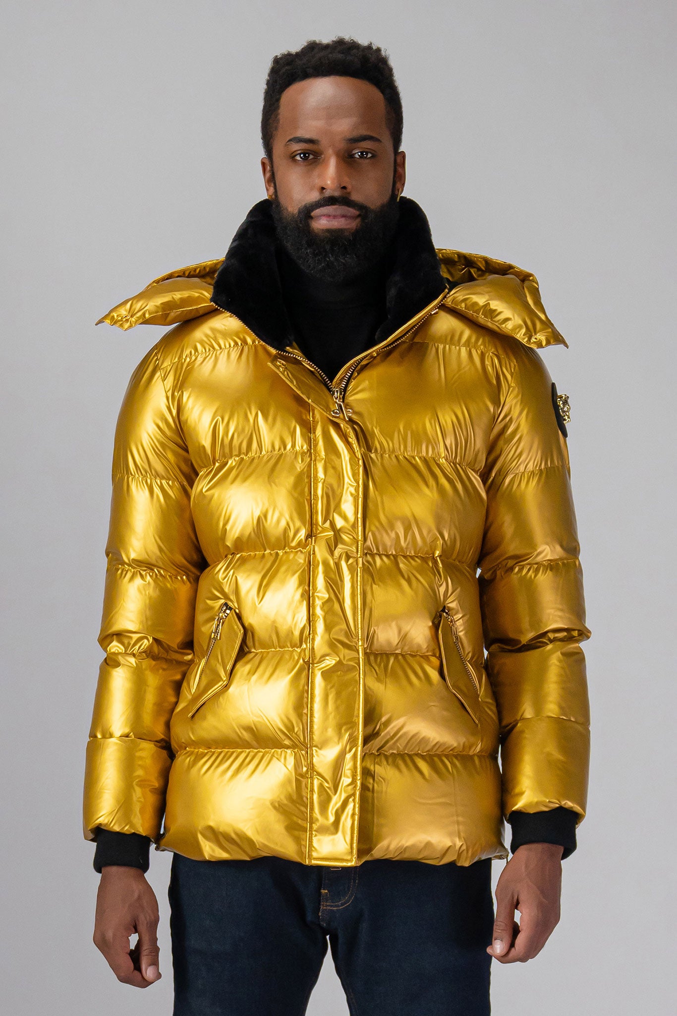 High-end Canadian designer winter coat for men in 