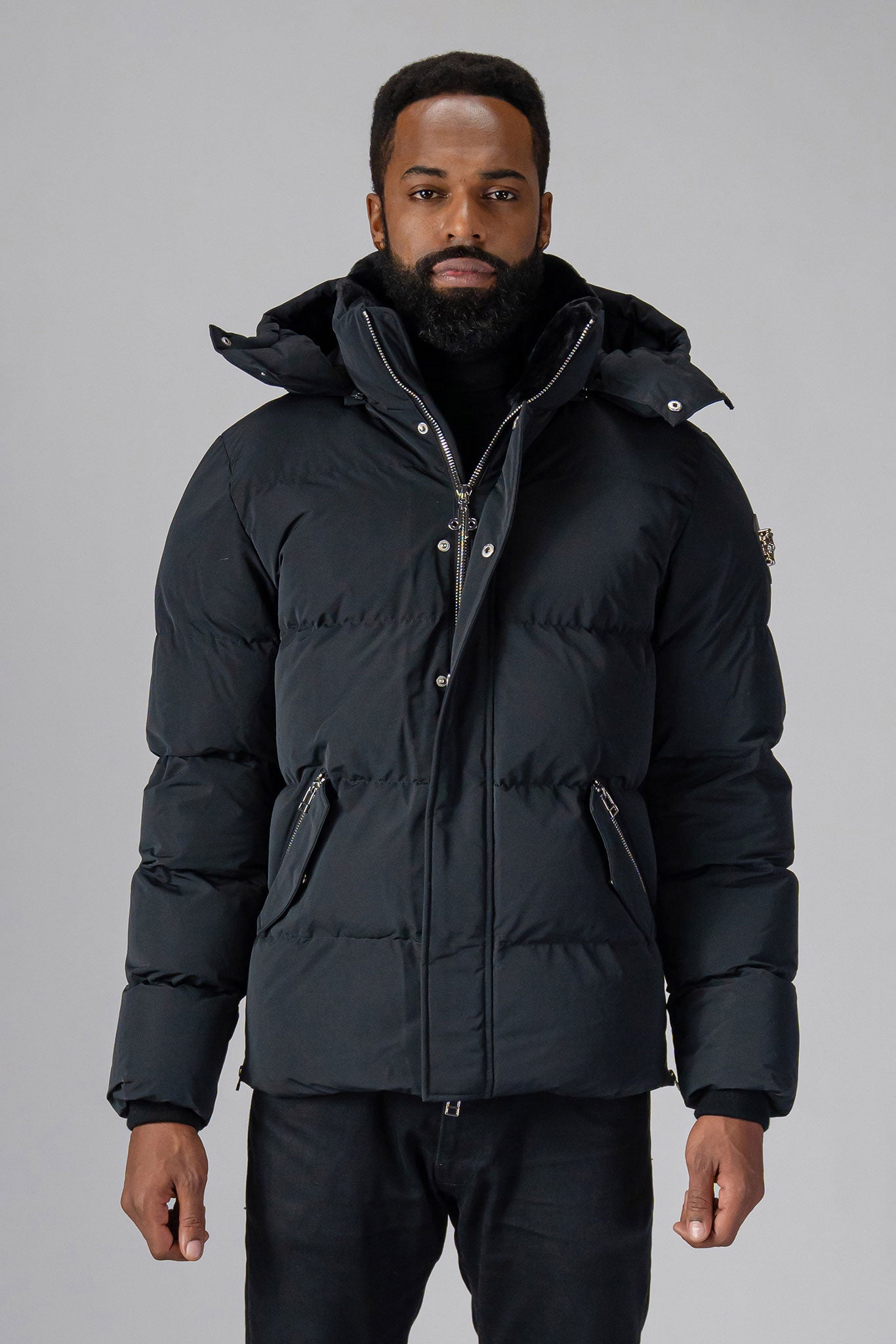 Woodpecker Men's Bumnester Winter coat. High-end Canadian designer winter coat for men in 