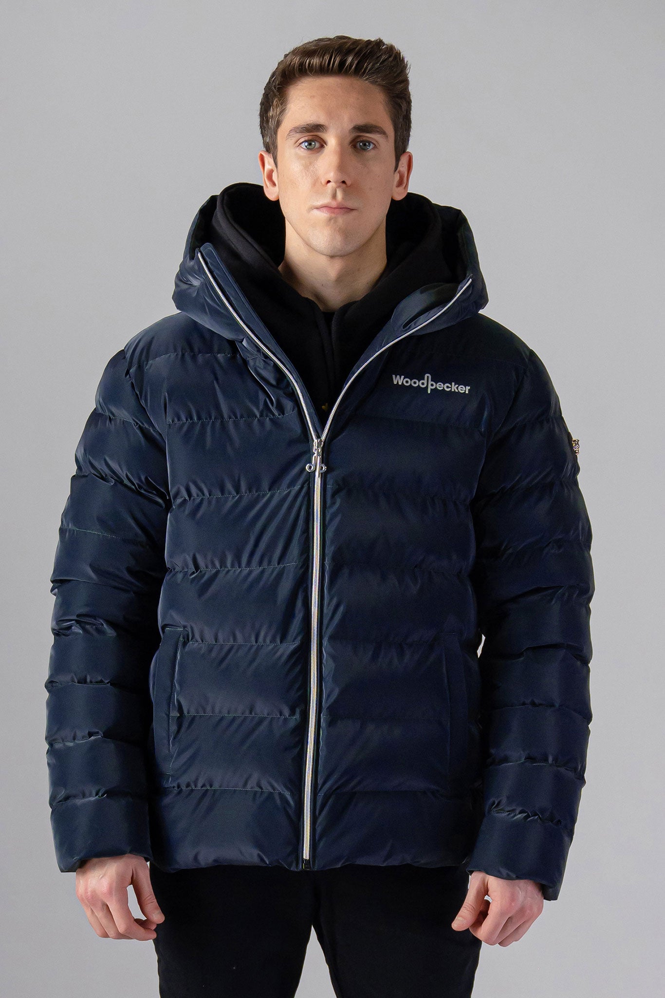 Woodpecker Men's Sparrow Winter coat. High-end Canadian designer winter coat for men in 