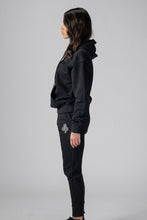 Load image into Gallery viewer, Unisex Cotton Hoodie - Black
