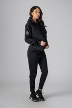 Load image into Gallery viewer, Unisex Cotton Hoodie - Black
