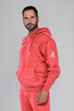 Load image into Gallery viewer, Woodpecker Unisex Cotton Sweatsuit, Coral Colour, Woodpecker, Coat, Moose, Knuckles, Canada, Goose, Mackage, Montcler, Will, Poho, Willbird, Nic, Bayley. Super cozy casual for home or activewear.
