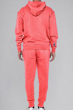 Load image into Gallery viewer, Woodpecker Unisex Cotton Sweatsuit, Coral Colour, Woodpecker, Coat, Moose, Knuckles, Canada, Goose, Mackage, Montcler, Will, Poho, Willbird, Nic, Bayley. Super cozy casual for home or activewear.
