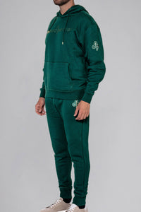 Woodpecker Unisex Cotton Sweatsuit, Forest Green Colour, Woodpecker, Coat, Moose, Knuckles, Canada, Goose, Mackage, Montcler, Will, Poho, Willbird, Nic, Bayley. Super cozy casual for home or activewear.