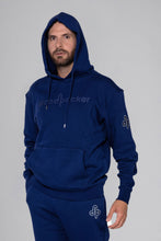 Load image into Gallery viewer, Woodpecker Unisex Cotton Sweatsuit, Navy Blue Colour, Woodpecker, Coat, Moose, Knuckles, Canada, Goose, Mackage, Montcler, Will, Poho, Willbird, Nic, Bayley. Super cozy casual for home or activewear.
