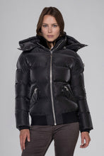 Load image into Gallery viewer, Women&#39;s Woody Bomber Jacket - Black Diamond
