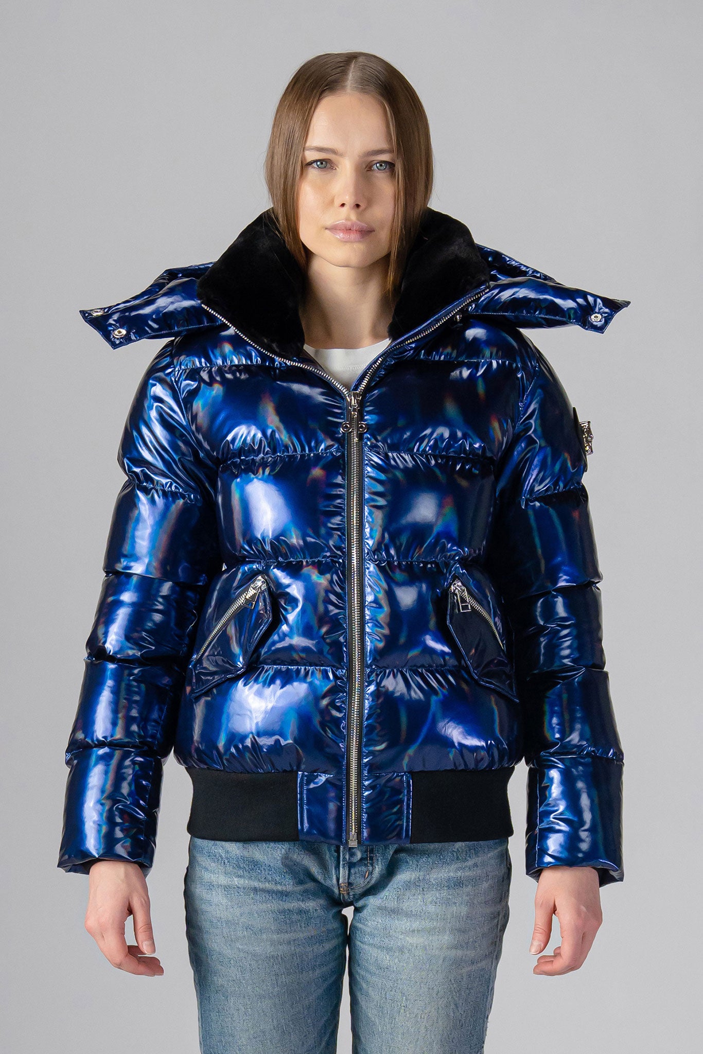 coat. High-end Canadian designer winter coat for women in 