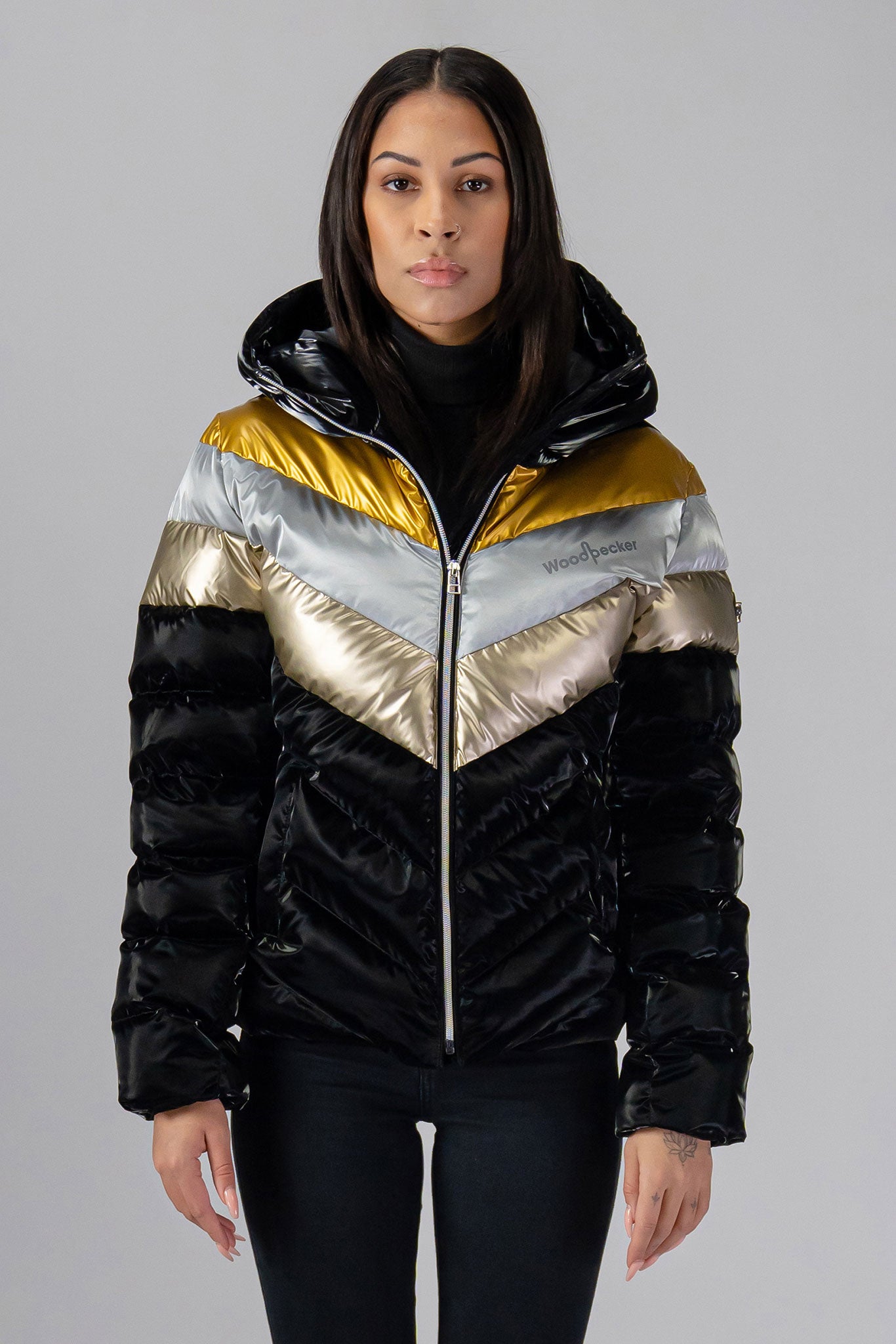 Woodpecker Women's Robin Winter coat. High-end Canadian designer winter coat for women in 