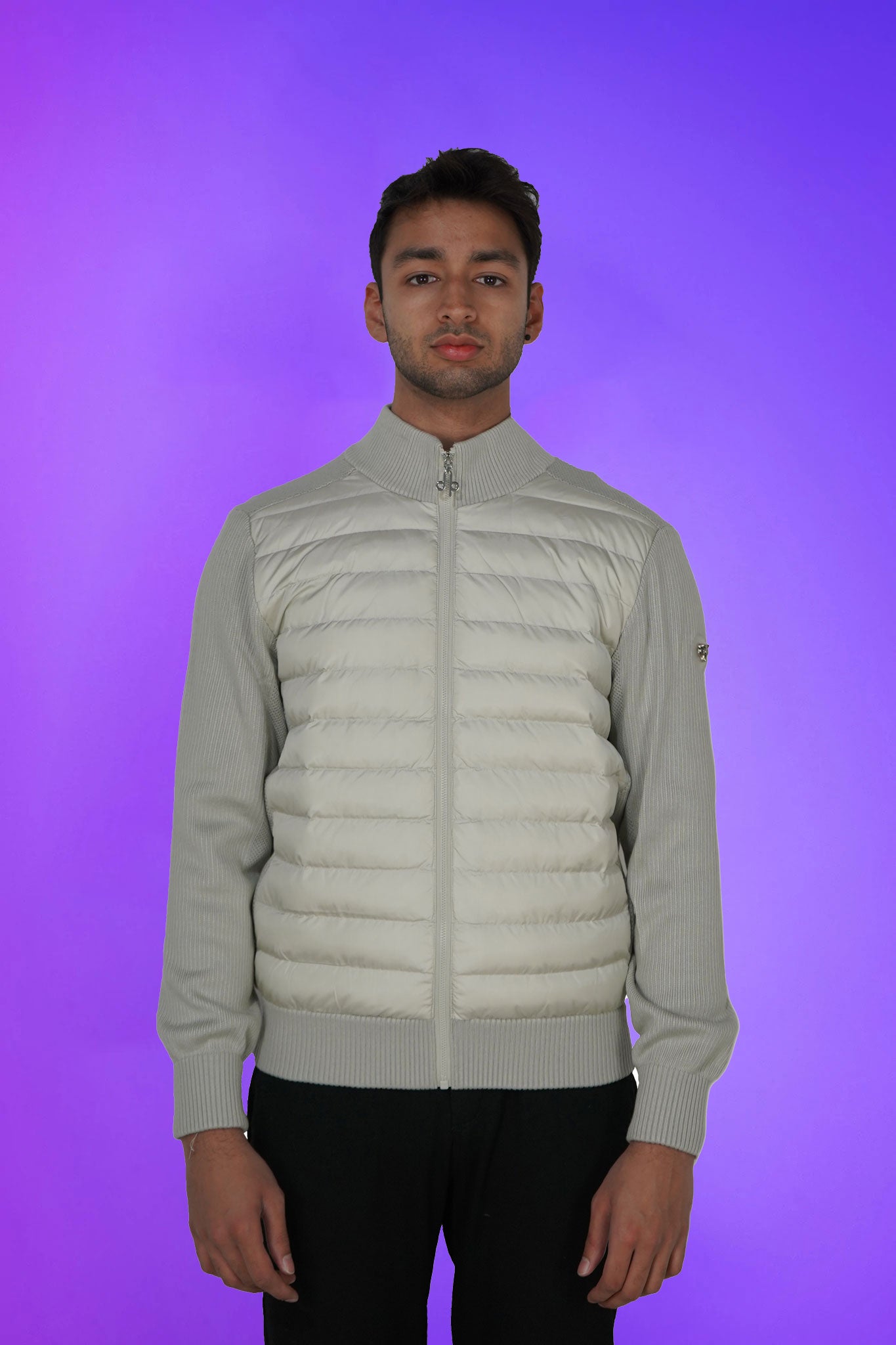Woodpecker Men's Sweater Vest. High-end Canadian designer sweater vest for men in 